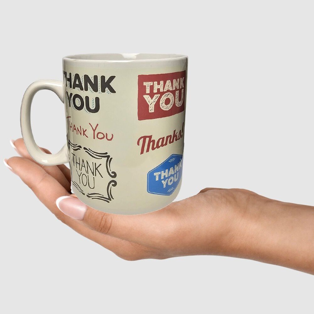 Taza Taz&oacute;n Jumbo Mug Xl Gigante Gracias Para Amigo Friend image number 3.0
