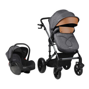 Coche Travel System Atlas Gris