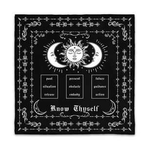 Pa&ntilde;o Lectura De Tarot 70x70 Cm Sol Y Luna