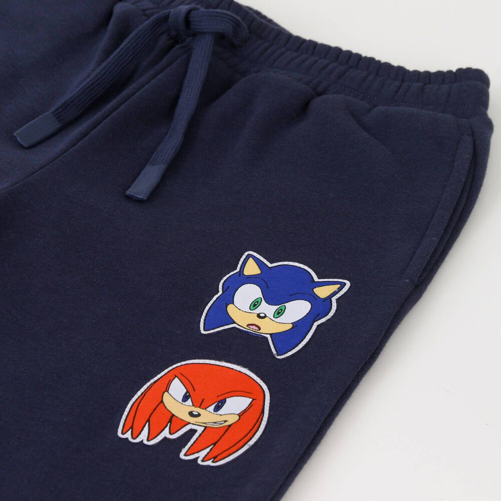 Conjunto Buzo Ni&ntilde;o Full Print Sonic & Nuckles Beige Sonic image number 3.0