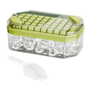 Cubitera Molde Hielo Con Contenedor Caja Y Pala Silicona