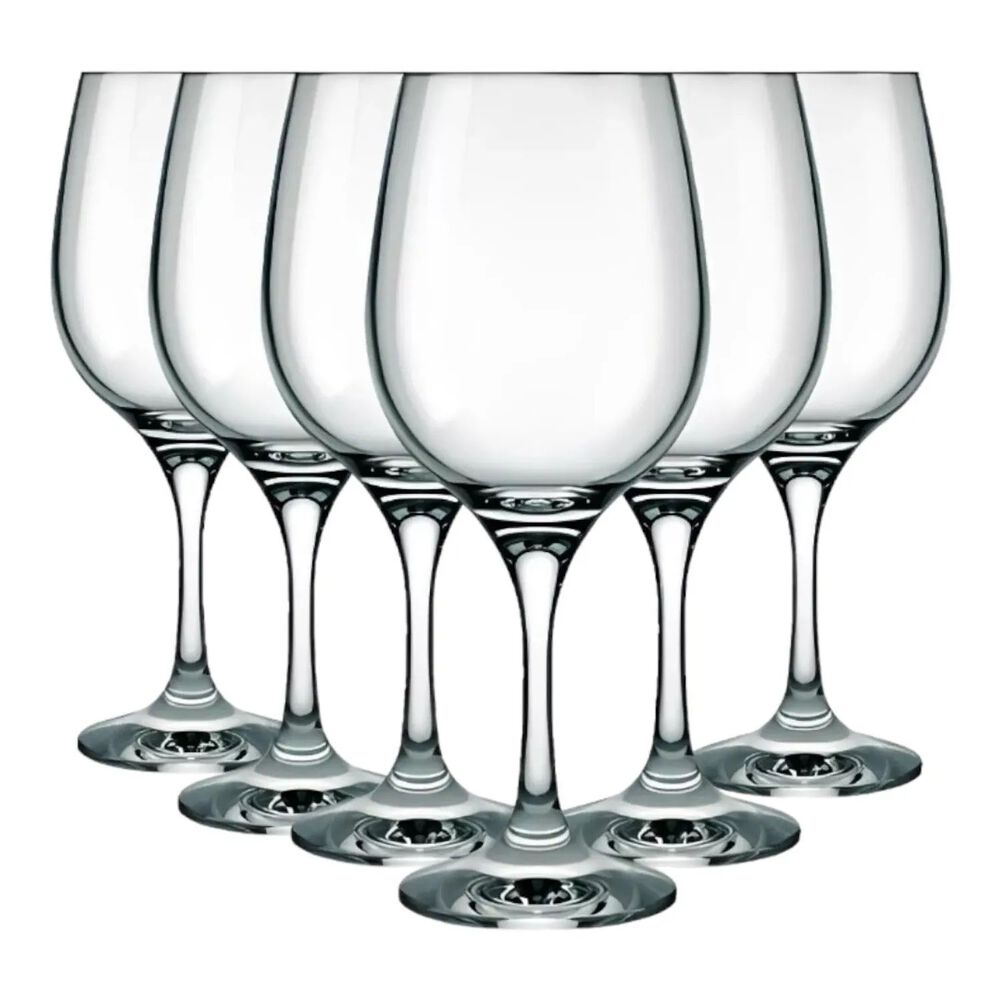 Set 6 Copas Vidrio Barone Vino 385ml Nadir Transparente image number 0.0