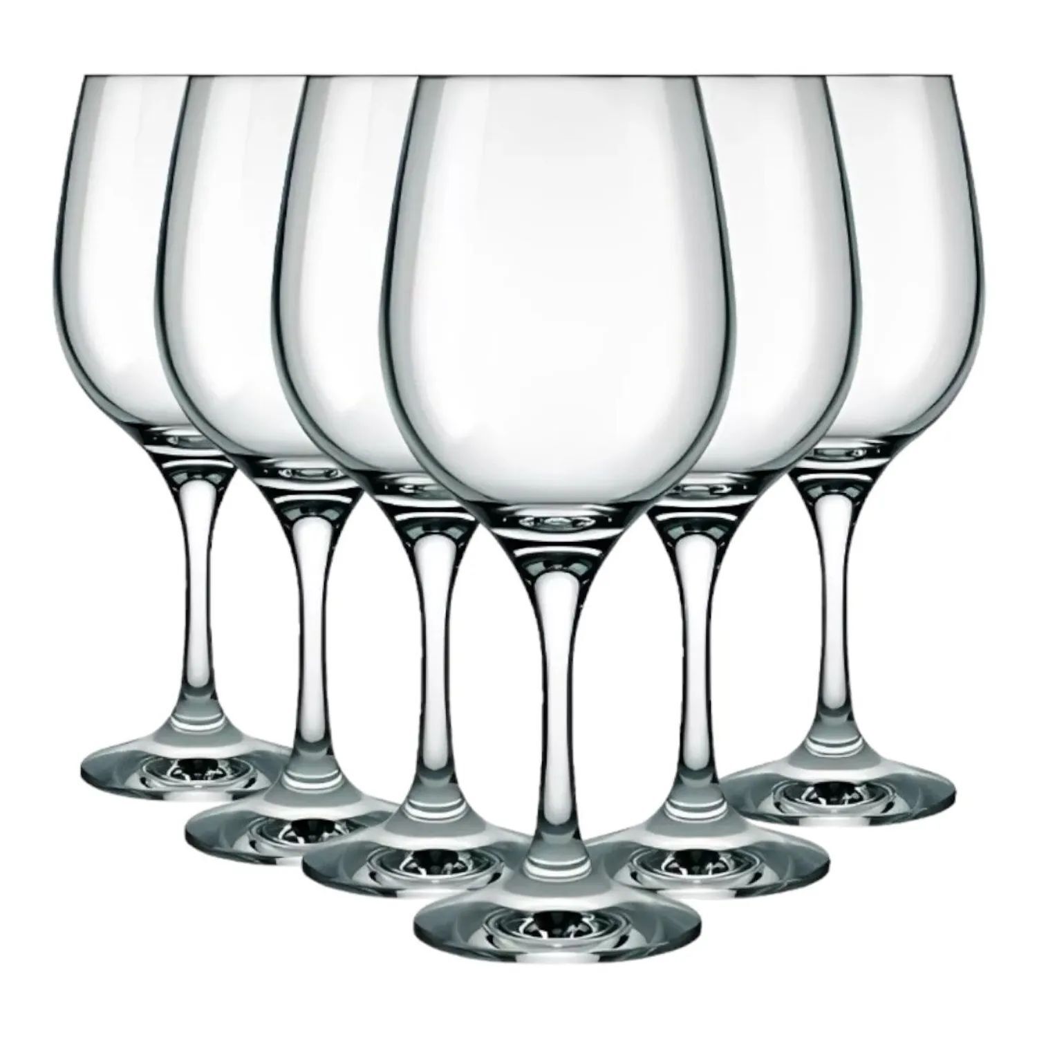 Set 6 Copas Vidrio Barone Vino 385ml Nadir Transparente image number 0.0