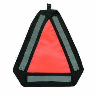 Triangulo Reflectante Gris