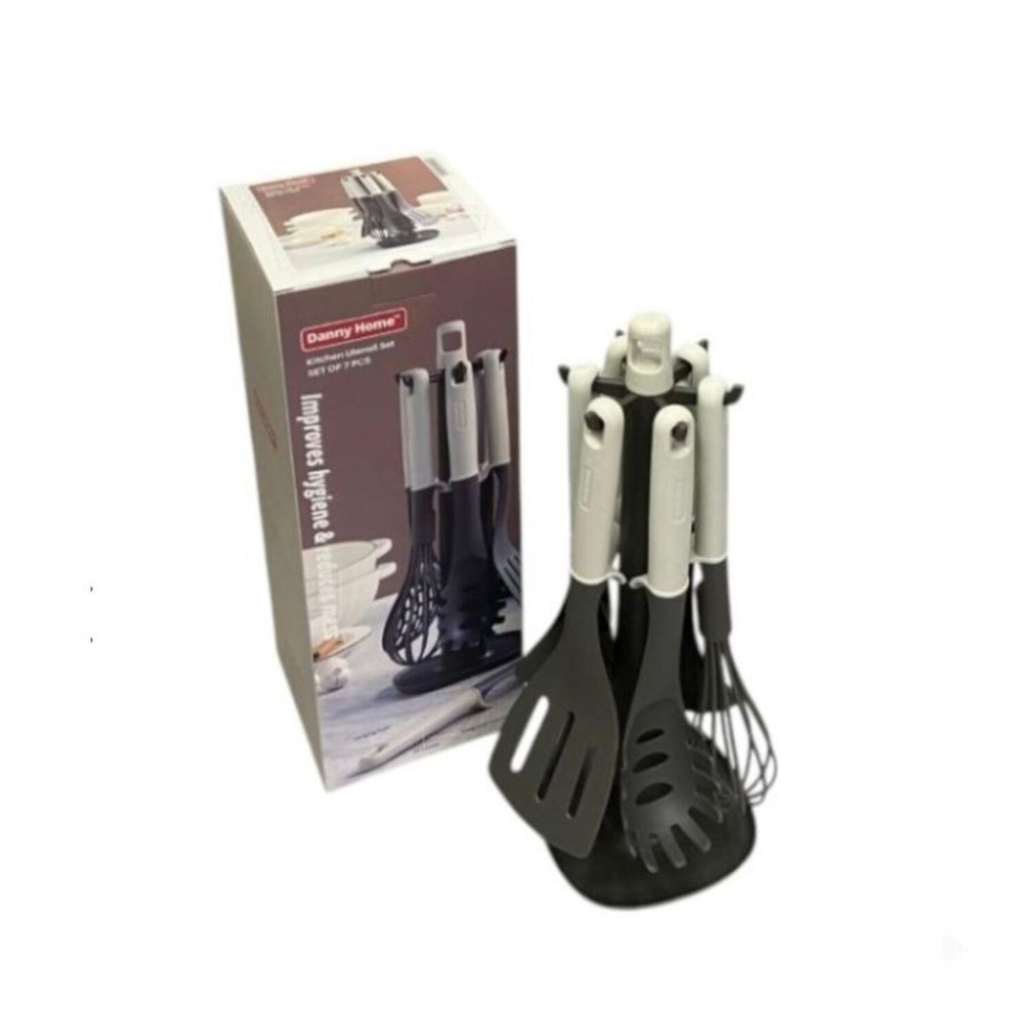 Set Utensilios De Cocina 7 Piezas Antiadherente image number 1.0