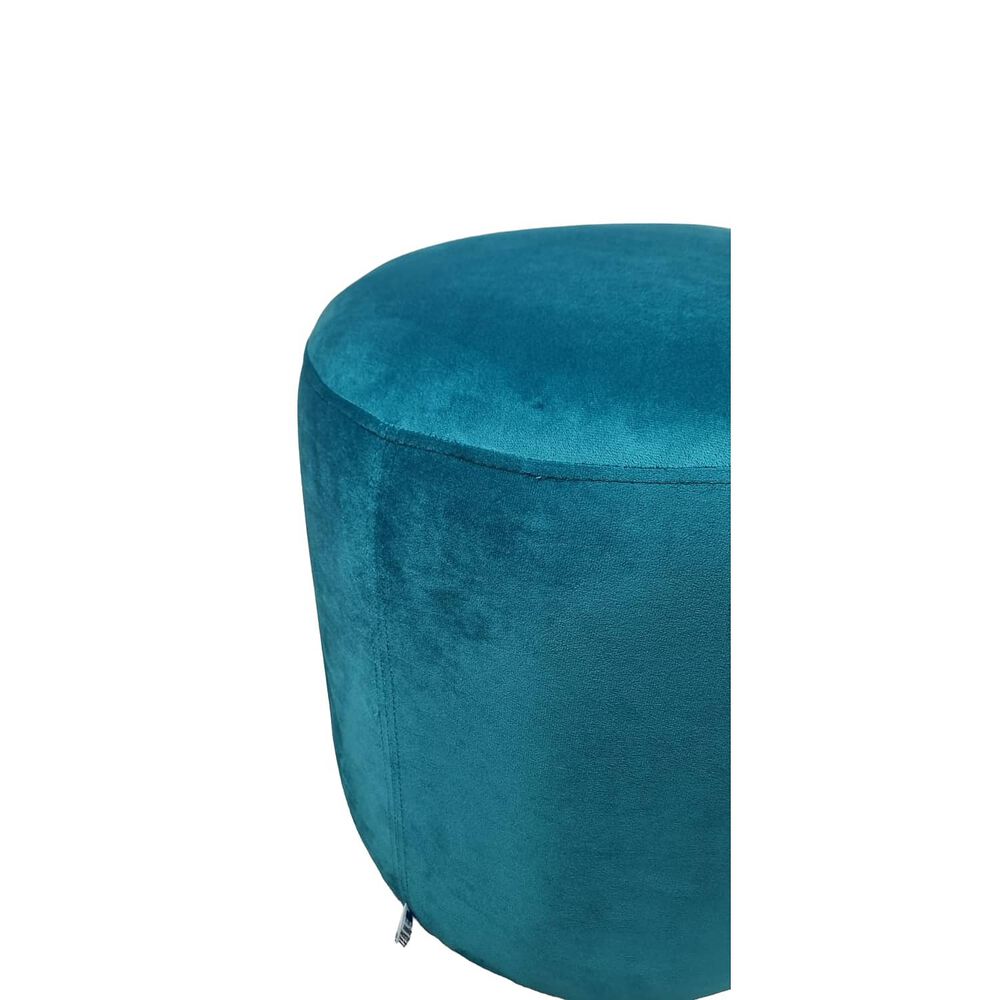 Pouf Redondo Felpa Lake image number 3.0