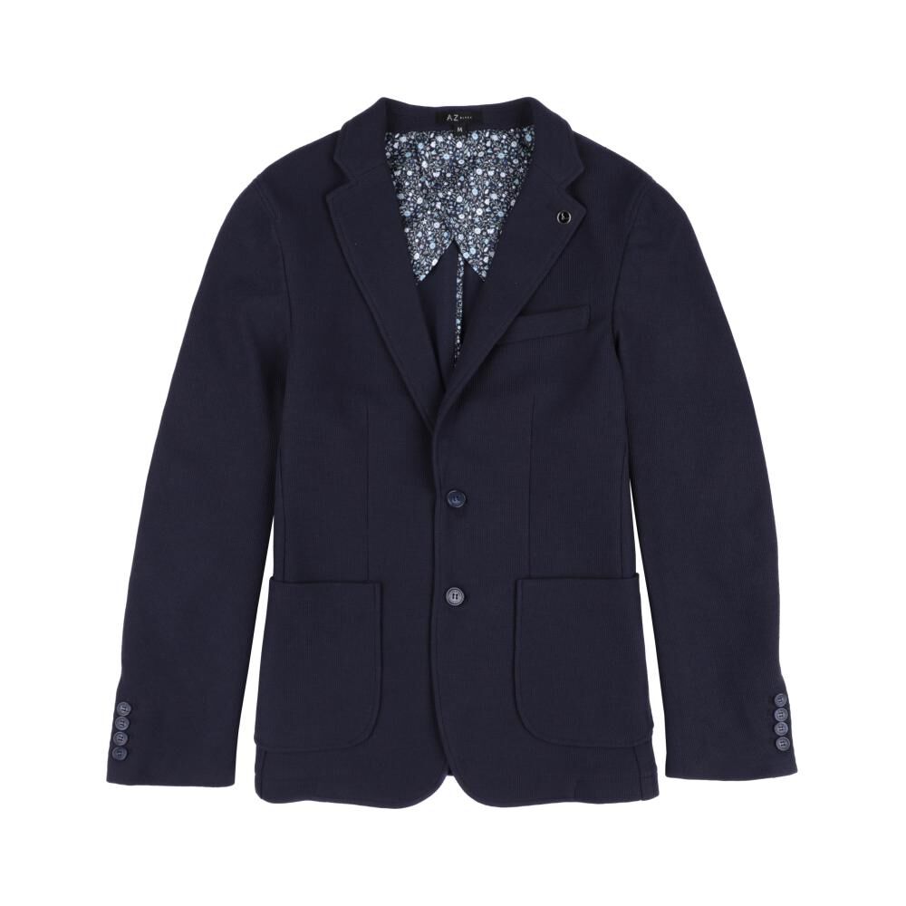 Blazer Slim Hombre Az Black image number 0.0