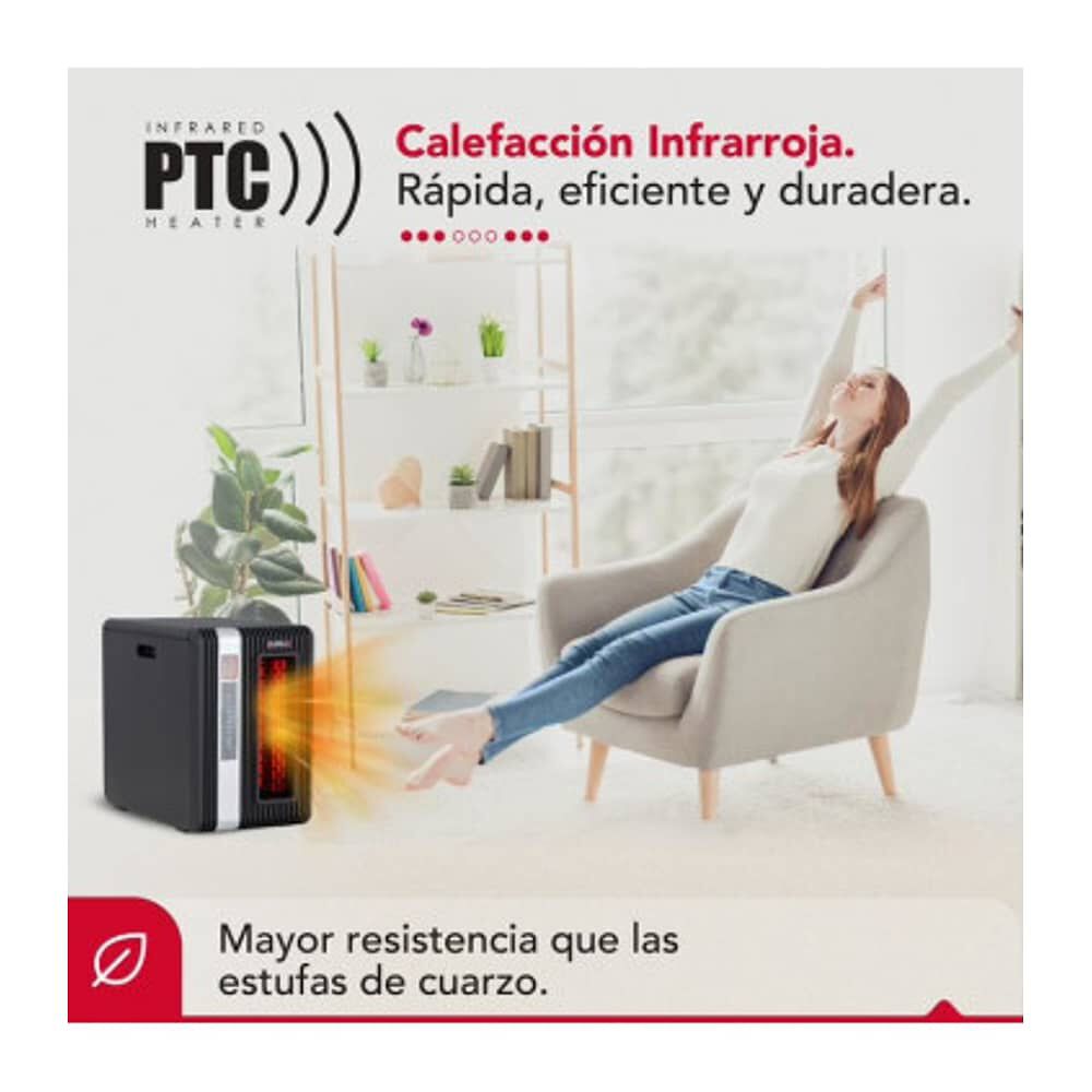 Estufa Electrica Infrarroja Thor Mini1500 image number 2.0
