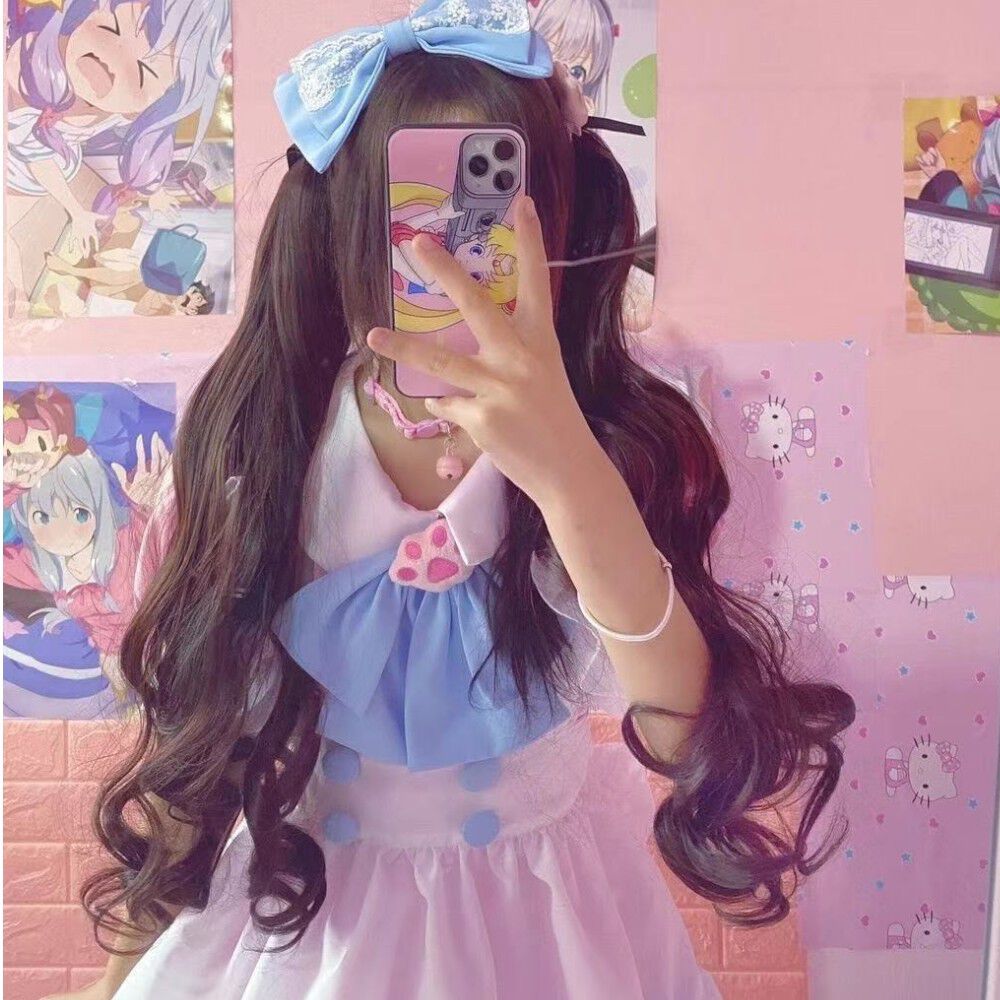 Disfraz Maid Rosado Cosplay Kawaii image number 5.0