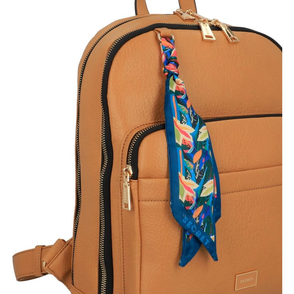 Mochila Notebook Secret Albania Sc6 Café 13" image number 5.0