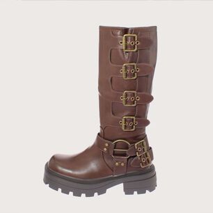 Bota Caf&eacute; V&iacute;a Franca Art. 5xzn582abrown