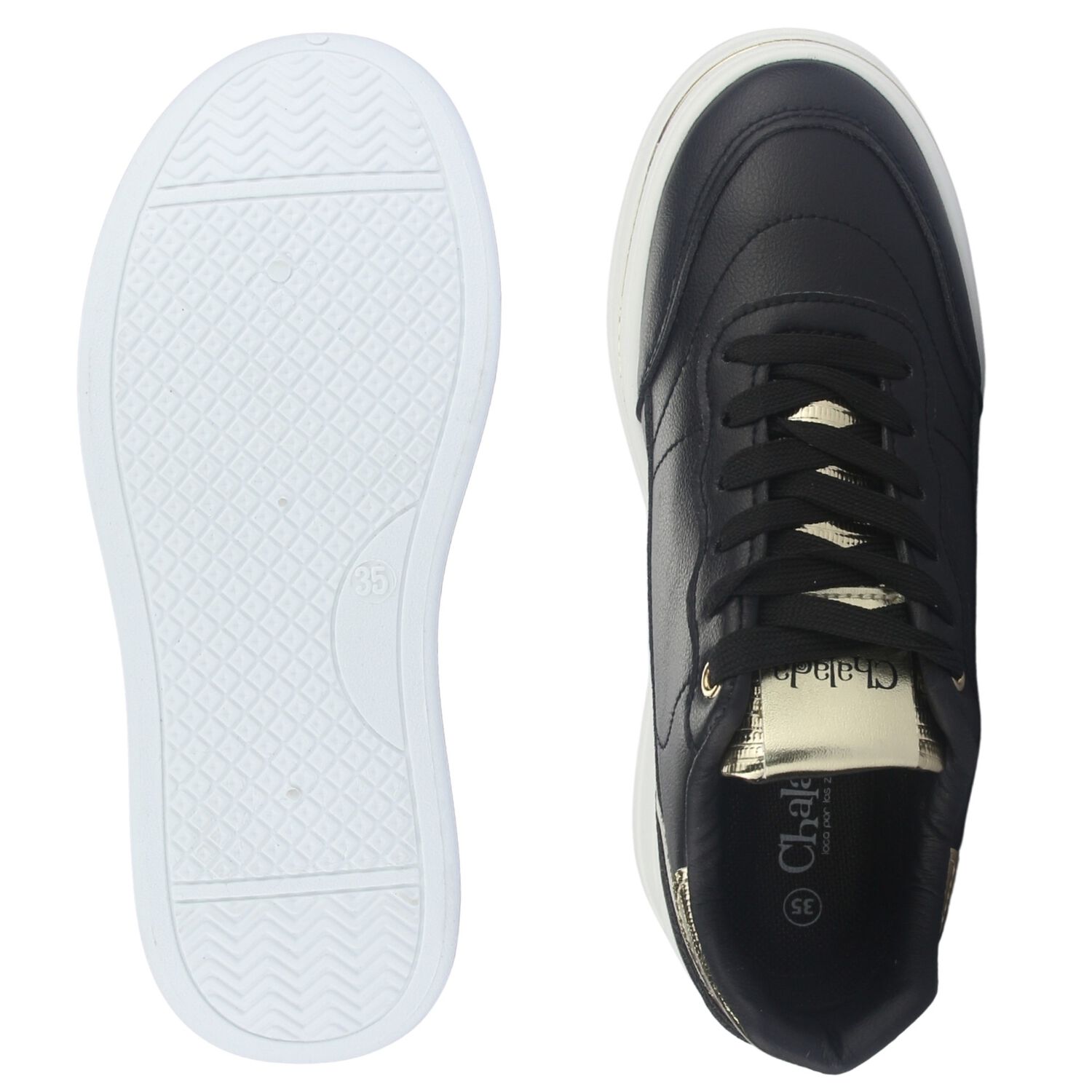 Zapatilla Mujer Chalada Valky-1 Negro Urbano image number 6.0