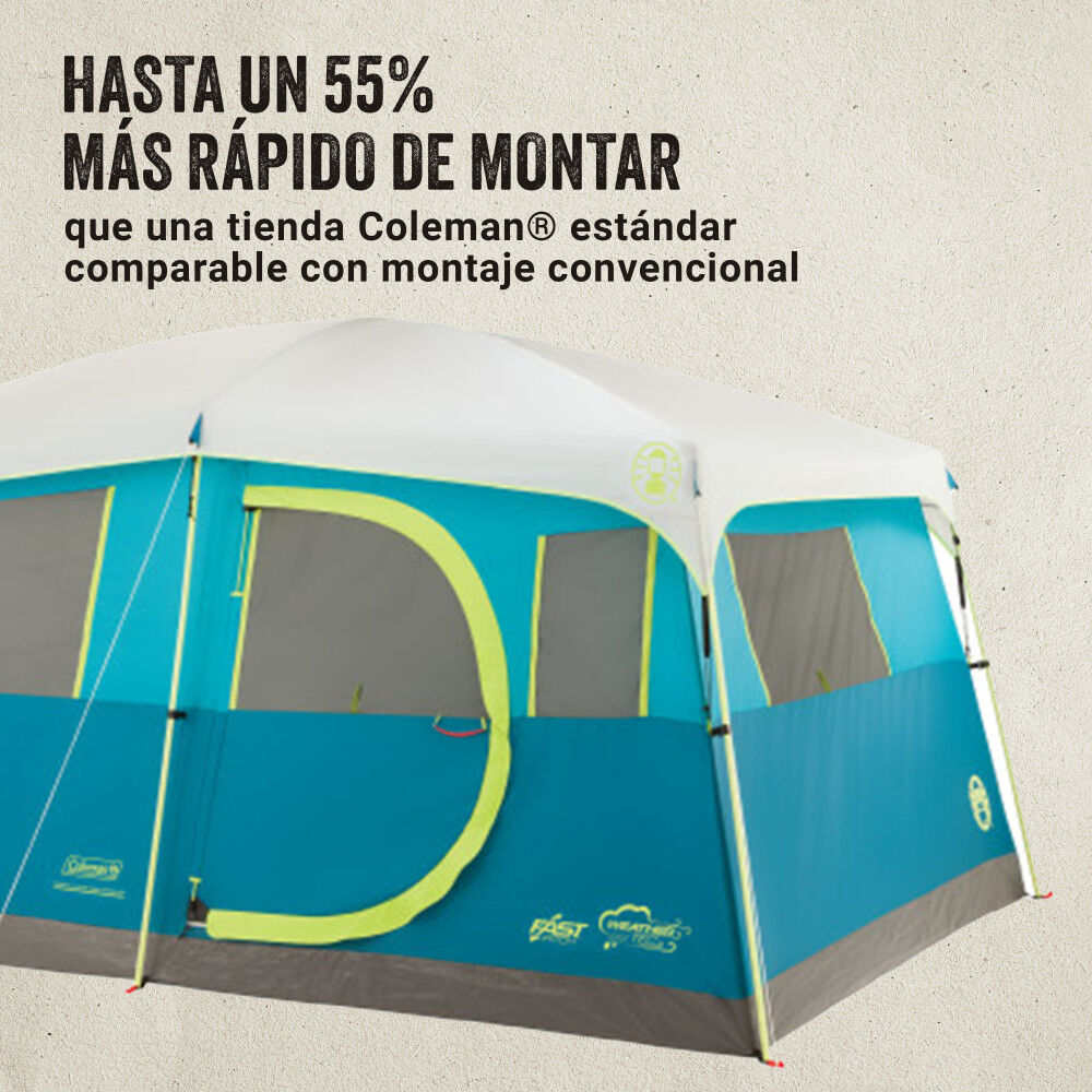Carpa Tenaya Lake Fast Pitch Coleman Con Closet 8 Personas image number 2.0