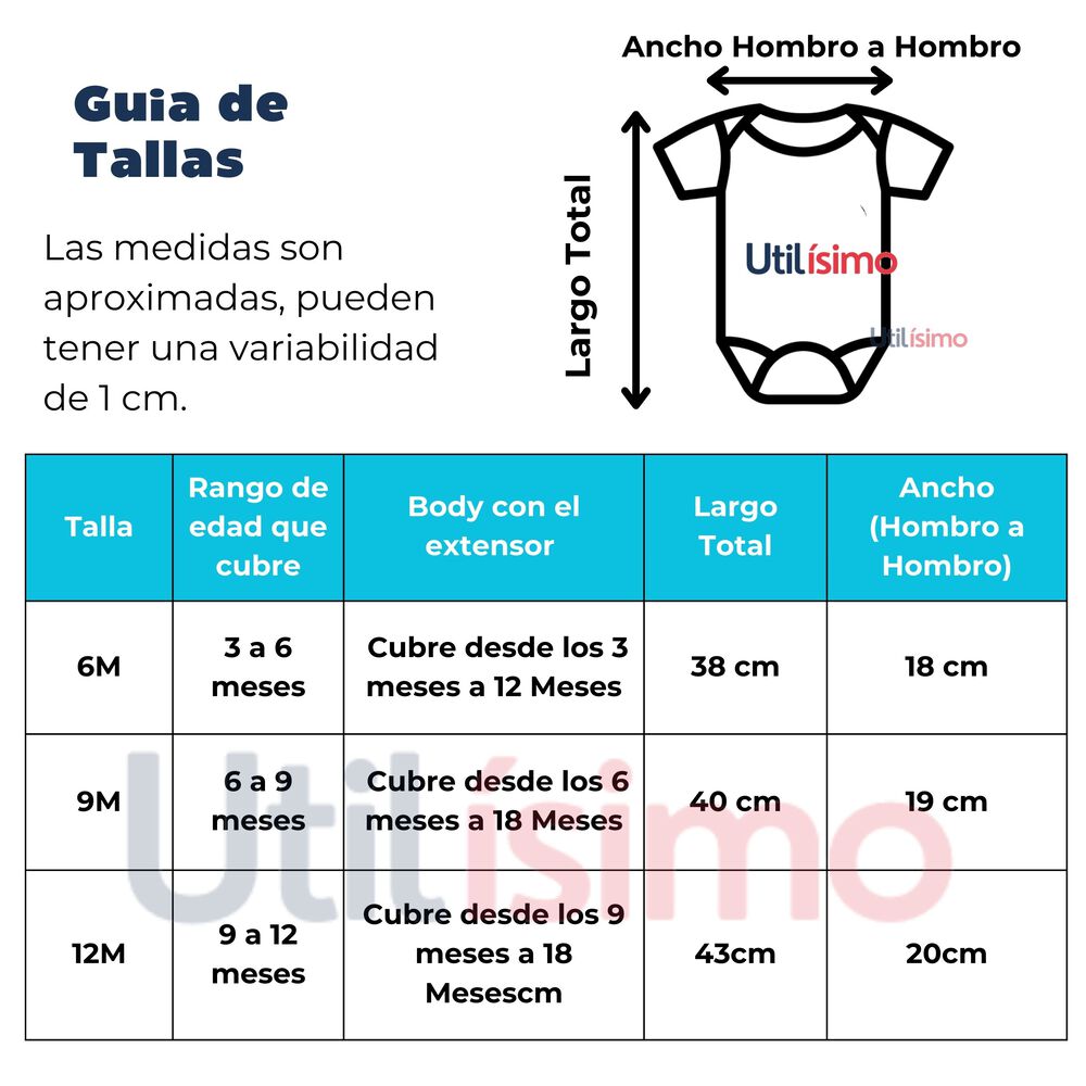 Pack 5 Bodys + 5 Extensores Niña Niño 100% Algodón Tedmimak Blanco Flores image number 3.0