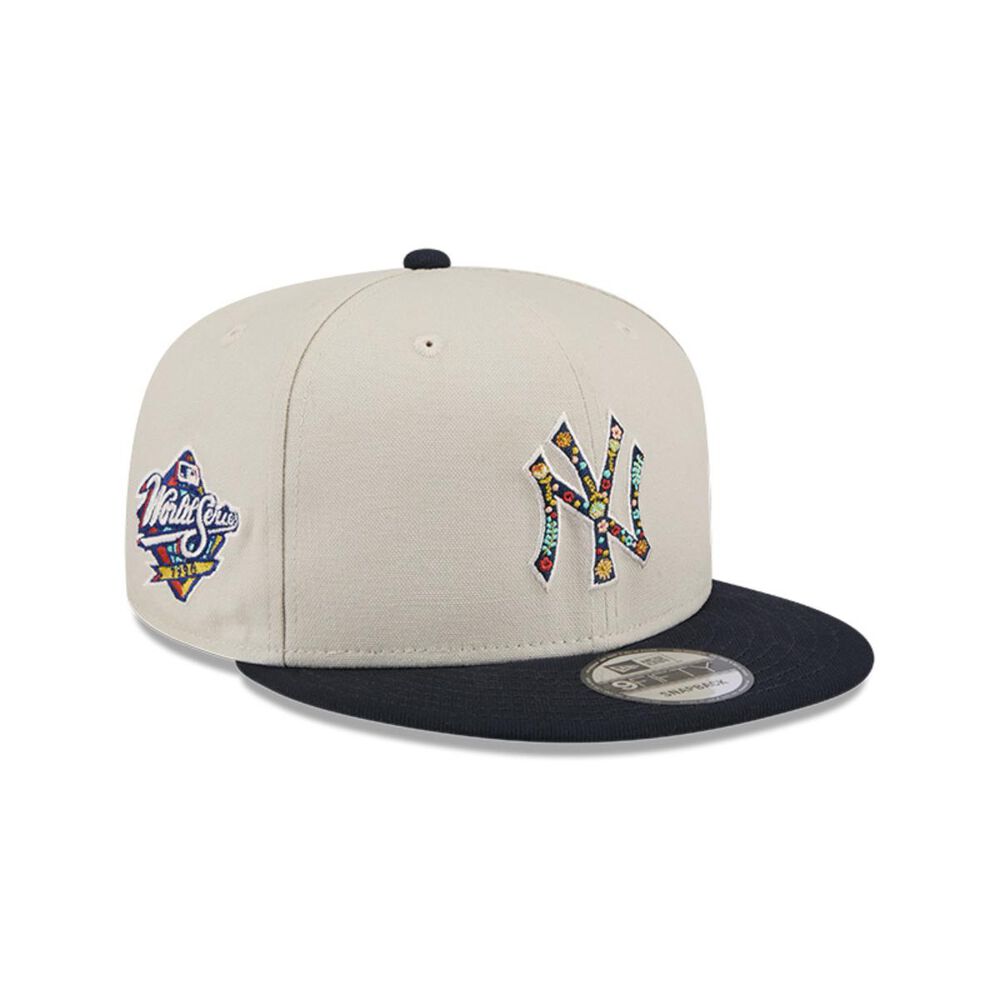 Gorro 9fifty Mlb New York Yankees Floral Fill Light Beige image number 0.0