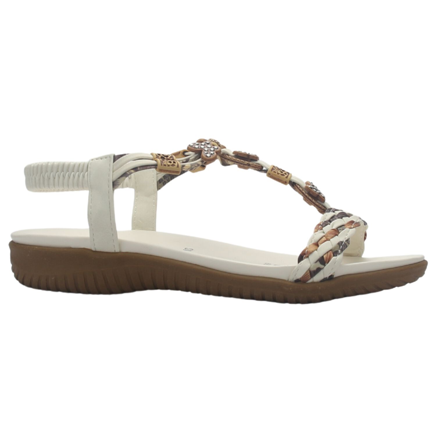 Sandalia Mujer Casual Blanco Chalada Clara-11 image number 0.0