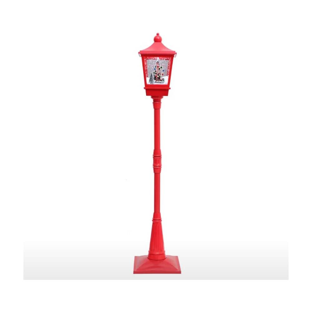 Faro De Navidad 120 Cm Nieve Y M&uacute;sica image number 0.0