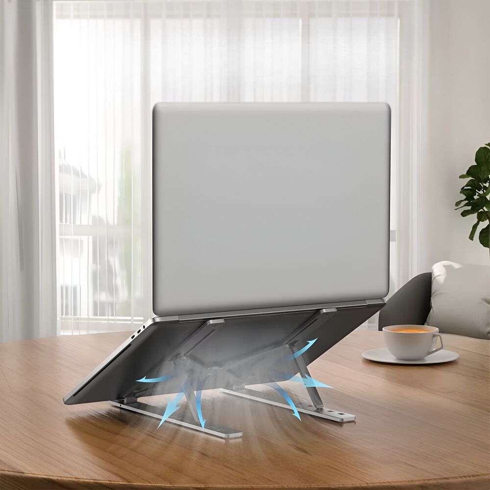 Soporte Para Notebooks Y Macbooks Retractil De Aluminio image number 4.0