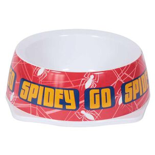 Plato De Alimento O Agua Para Mascotas Spiderman
