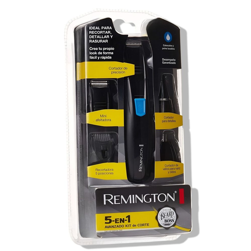 Kit Cortador De Bello Facial Remington 5x1 Pg-181 Multiusos image number 10.0
