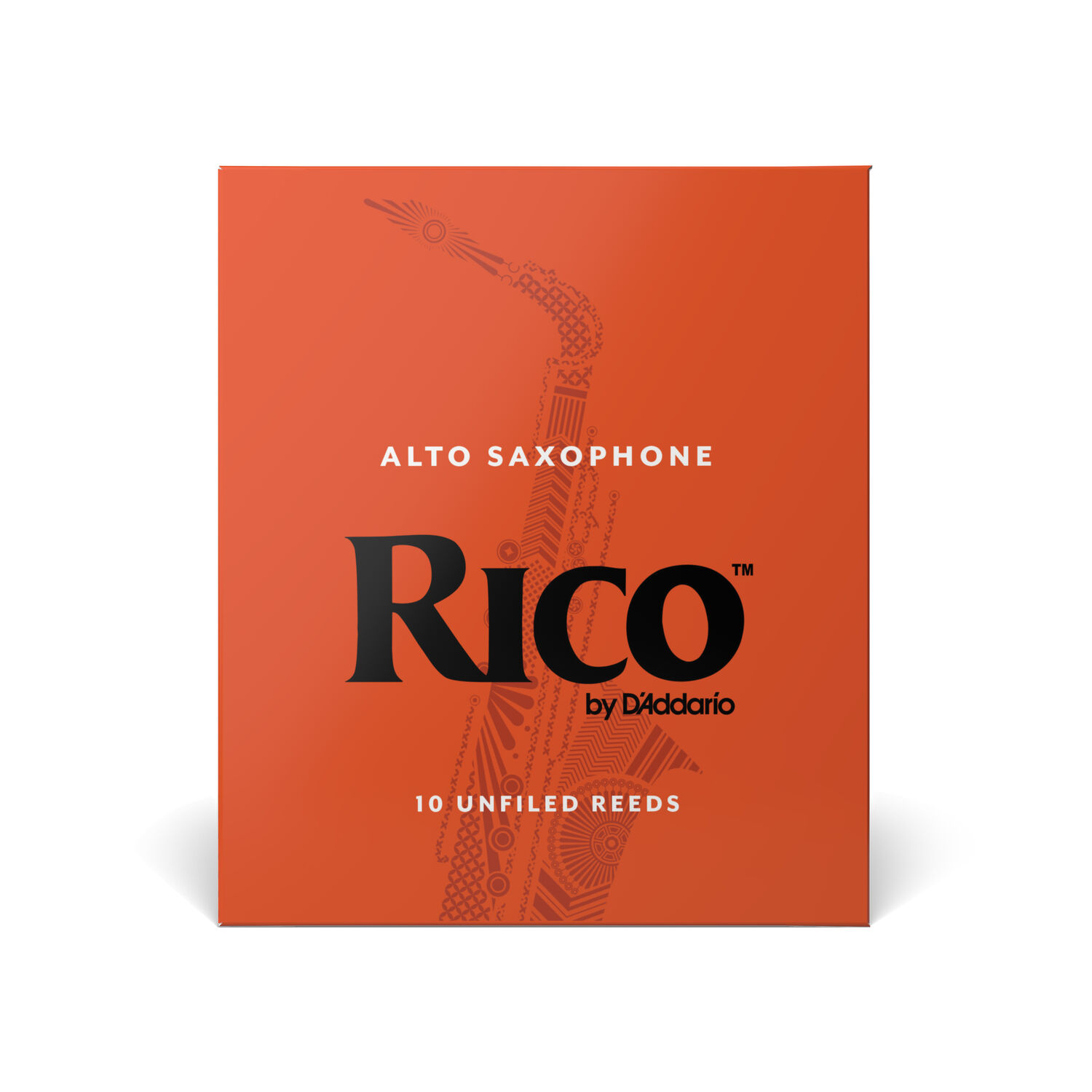 Ca&ntilde;a Saxo Alto 3.0 Pack 10 Rico Rja1030 Daddario image number 1.0