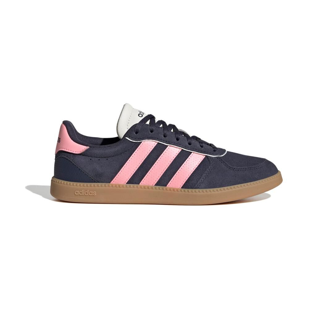 Zapatilla Urbana Mujer Adidas Breaknet Sleek Azul image number 12.0