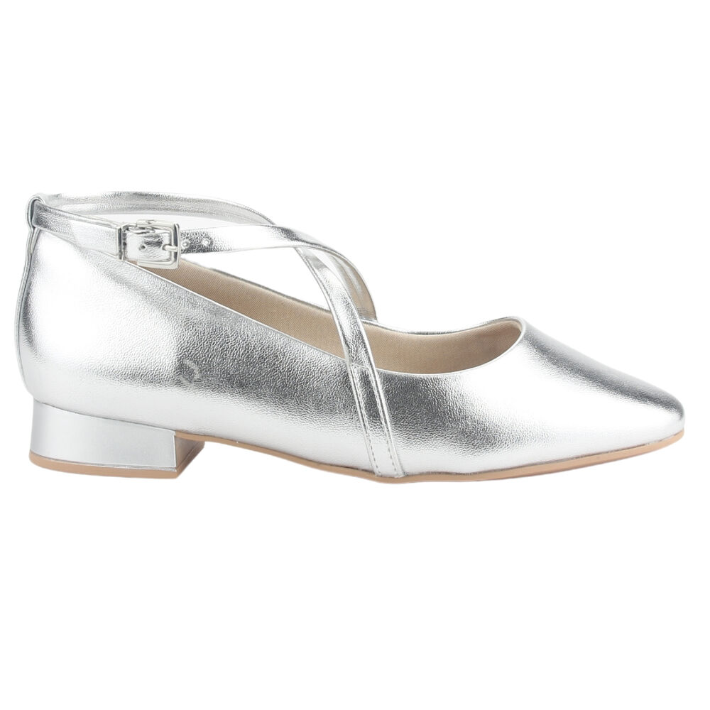 Zapato Ramarim Mujer 2415102 Plateado Casual image number 0.0