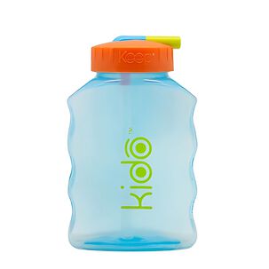 Botella Toma Jugo Niños Bombilla Kido Colores - Ps