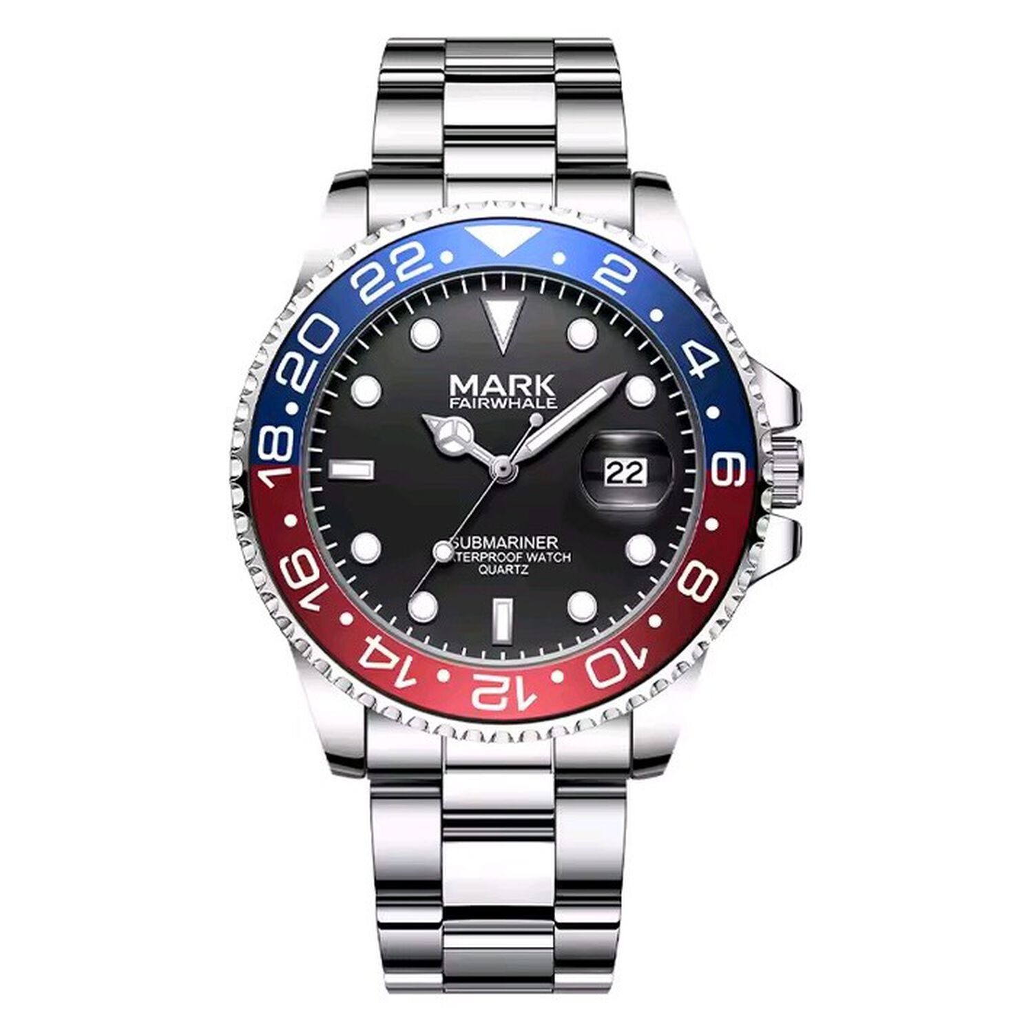 Reloj Submariner Cronografo Mark Fairwhale Cristal De Zafiro image number 0.0
