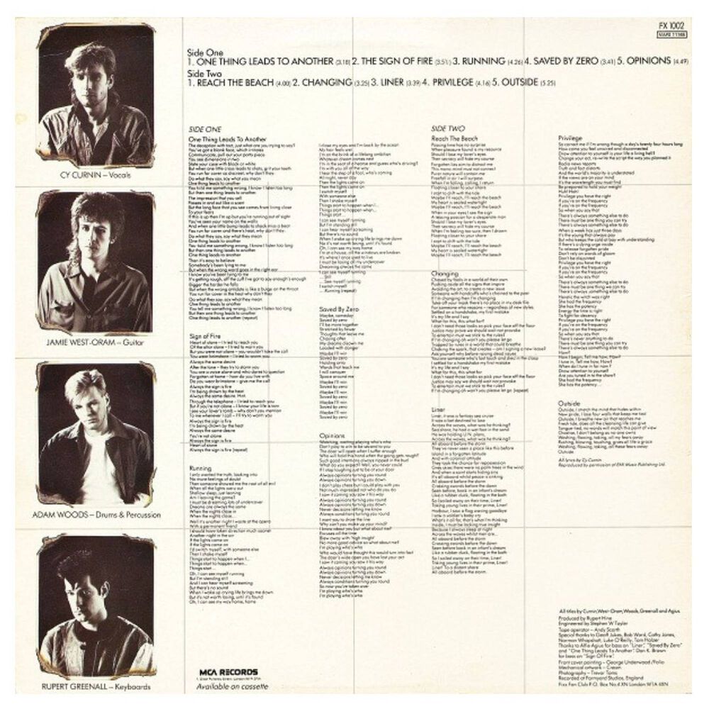 Fixx - Reach The Beach (gold Vinyl) (ltd Edition) | Vinilo image number 1.0