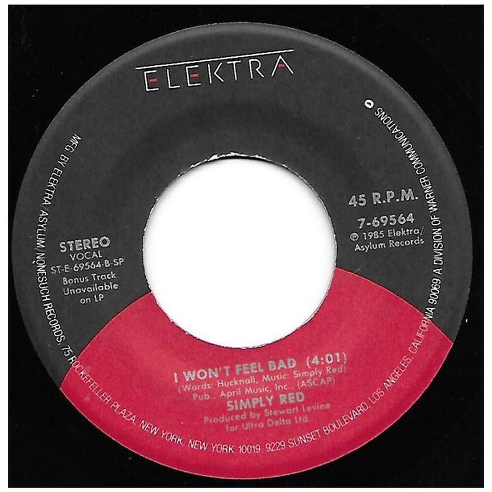 Simply Red - Holding Back The Years | 7" Single Usado image number 1.0