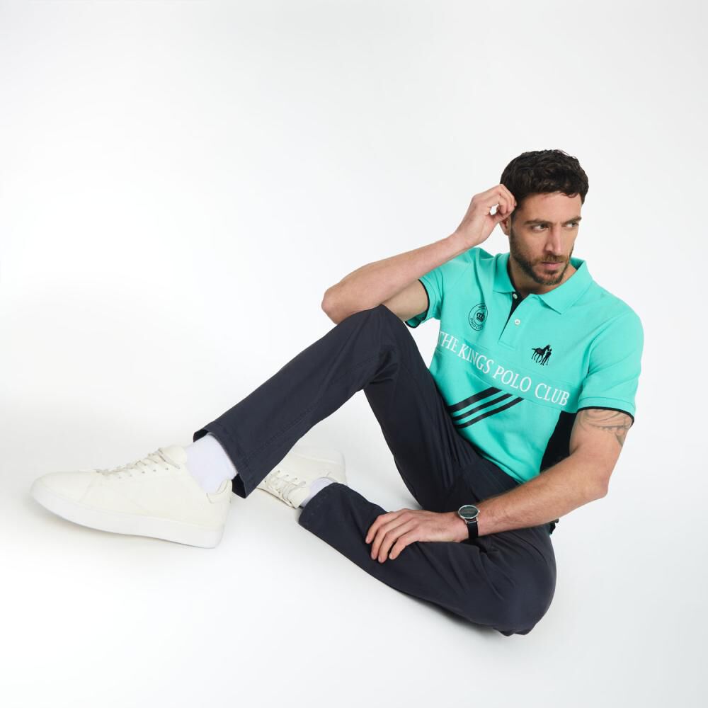 Polera Regular Manga Corta Hombre The King's Polo Club image number 1.0