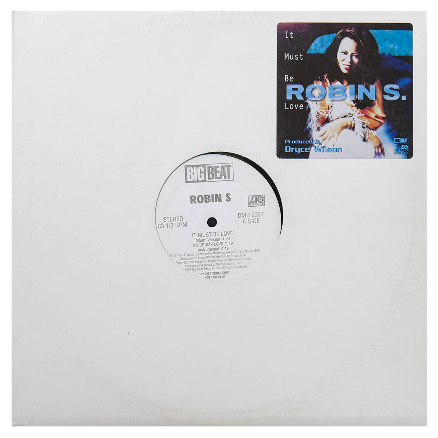 Robin S - It Must Be Love | 12" Maxi Single Usado image number 0.0