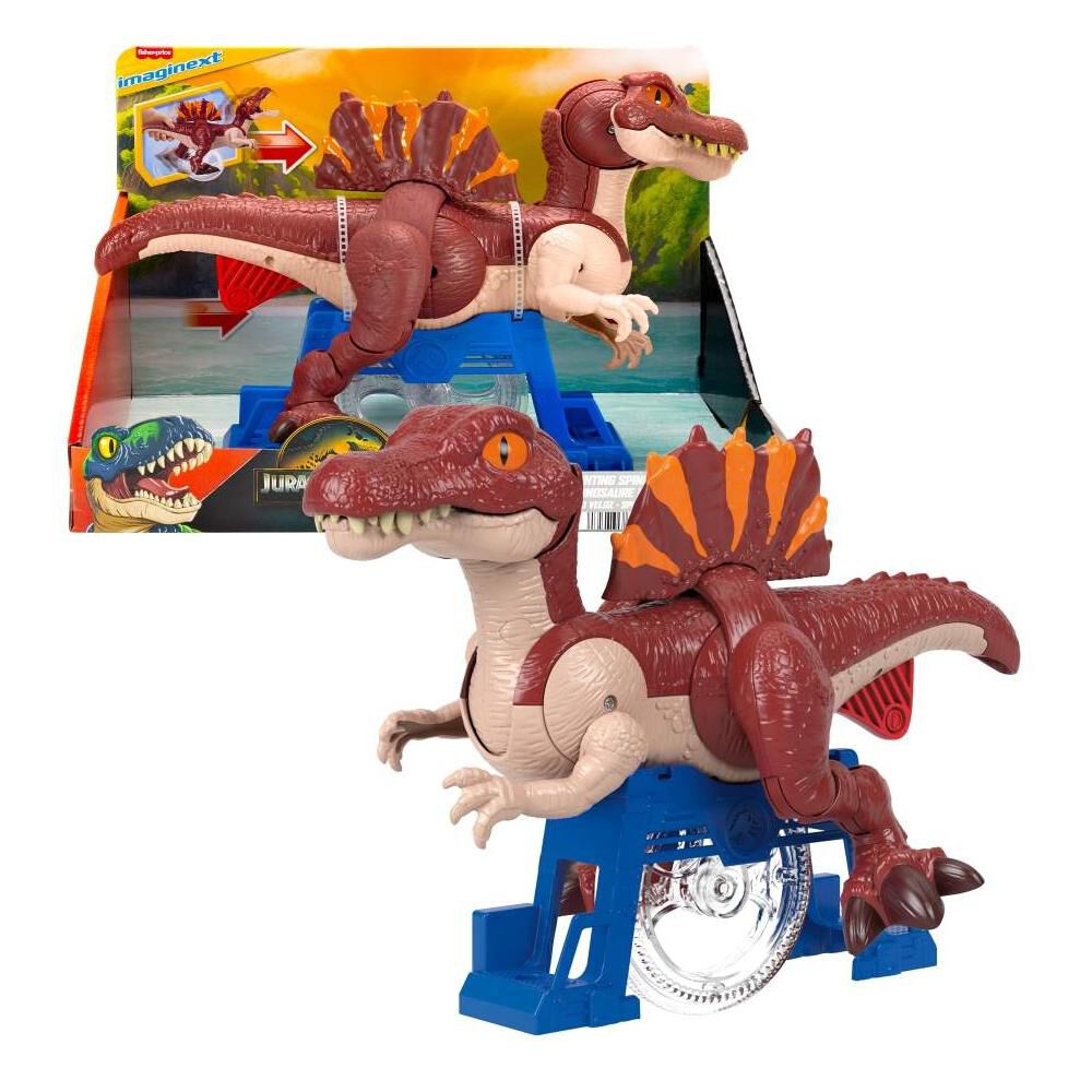 Dinosaurio De Juguete Imaginext Rebirth Spinosaurus Corredor image number 0.0