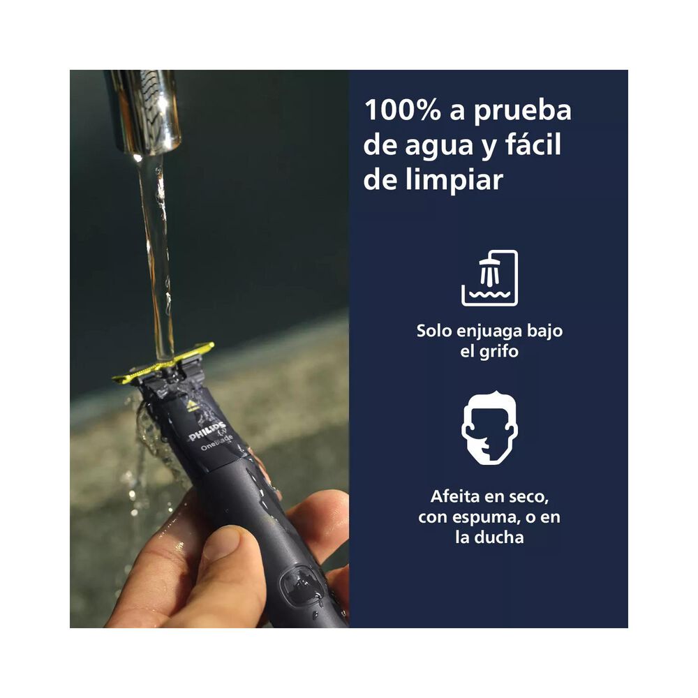 Afeitadora Oneblade Recorta Perfila Barba 3p Qp1424/10 image number 2.0