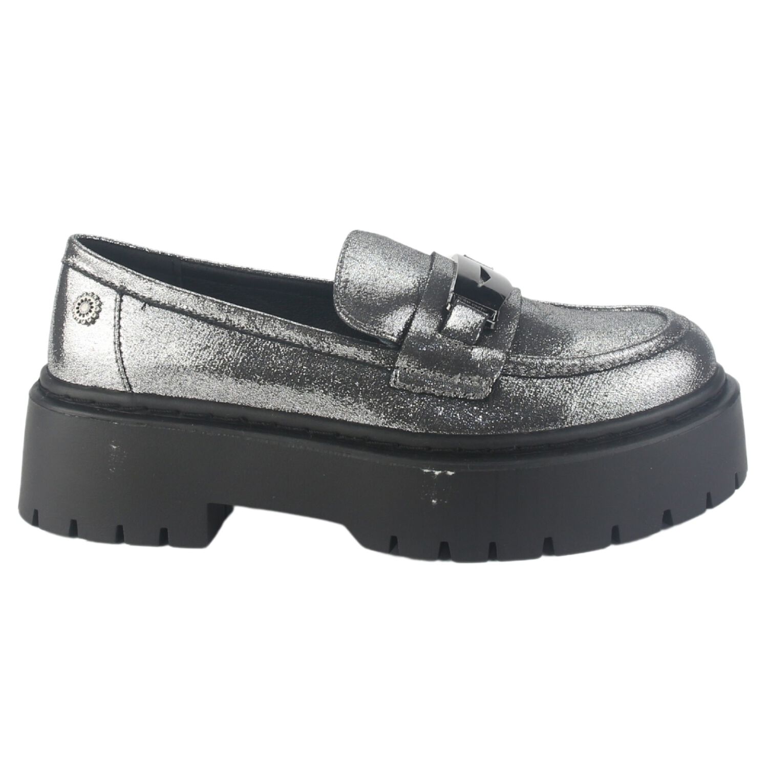 Mocasin Chalada Mujer Lewis-1 Plateado Casual image number 0.0