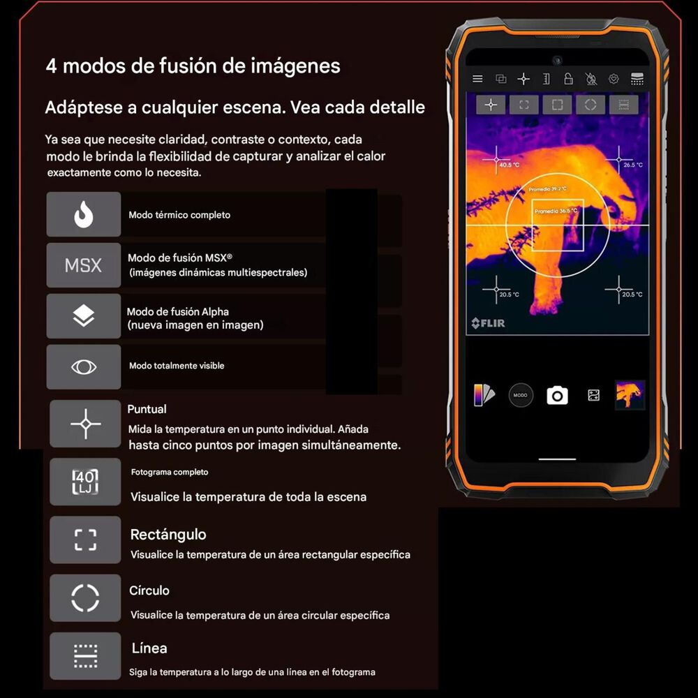 Blackview Xplore 1 Pro T&eacute;rmica Flir 20000mah 5g 16gb/512gb image number 6.0