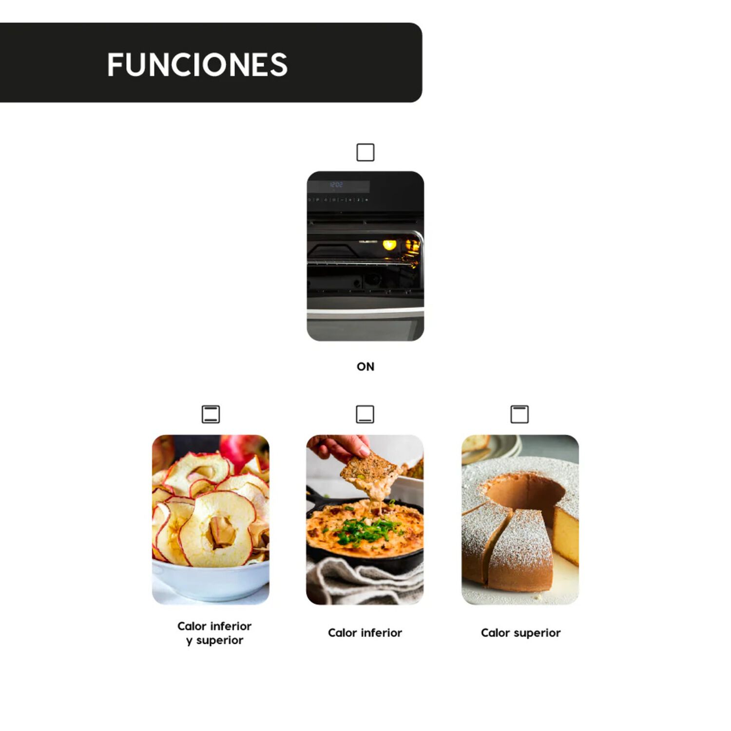 Horno Empotrado Design Black 60 Lts Fdv image number 8.0