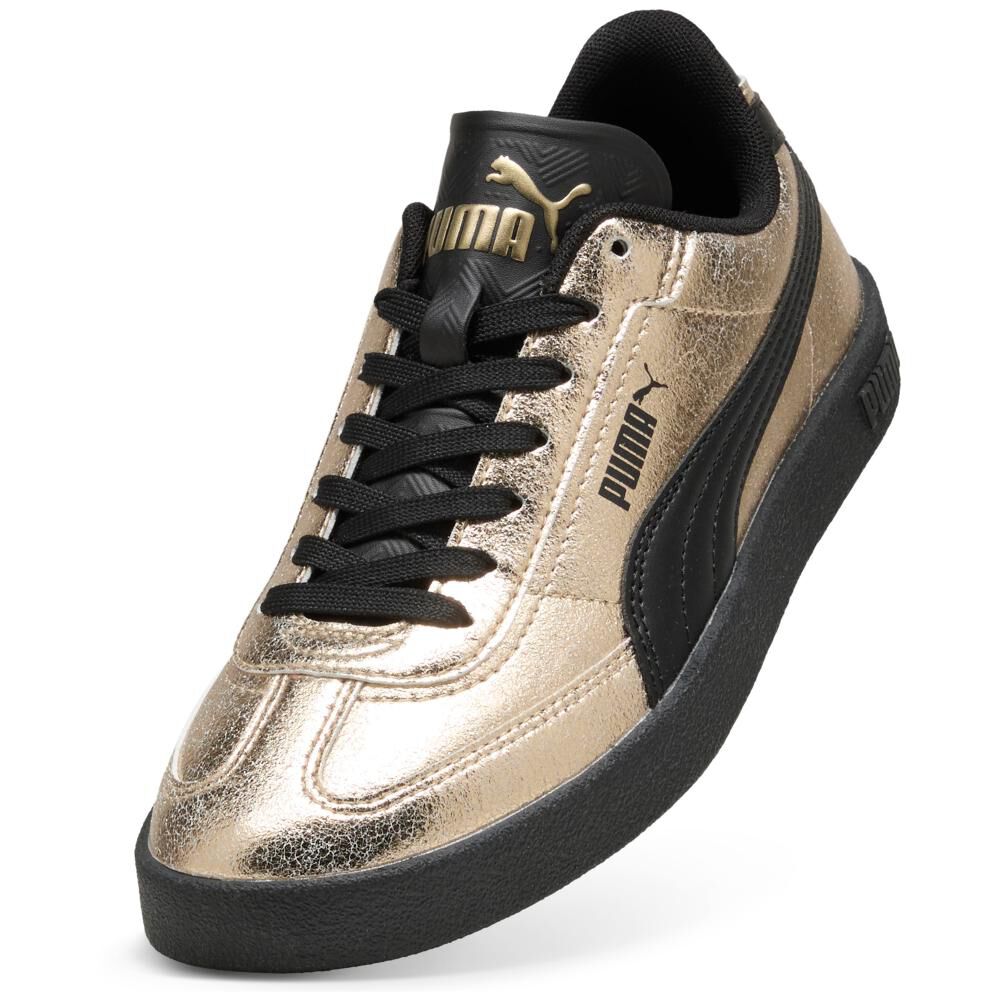 Zapatilla Urbana Unisex Puma Puma Club Ii Era Metallic Whisper Oro image number 4.0