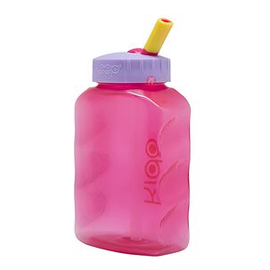 Botella Toma Jugo Niños Bombilla Kido Colores - Ps