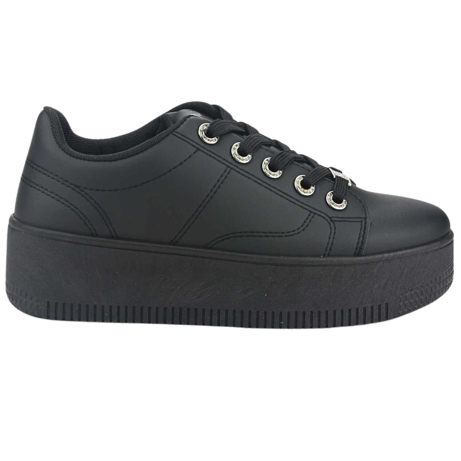 Zapatilla Chalada Mujer Metta-15 Negro Urbano image number 0.0