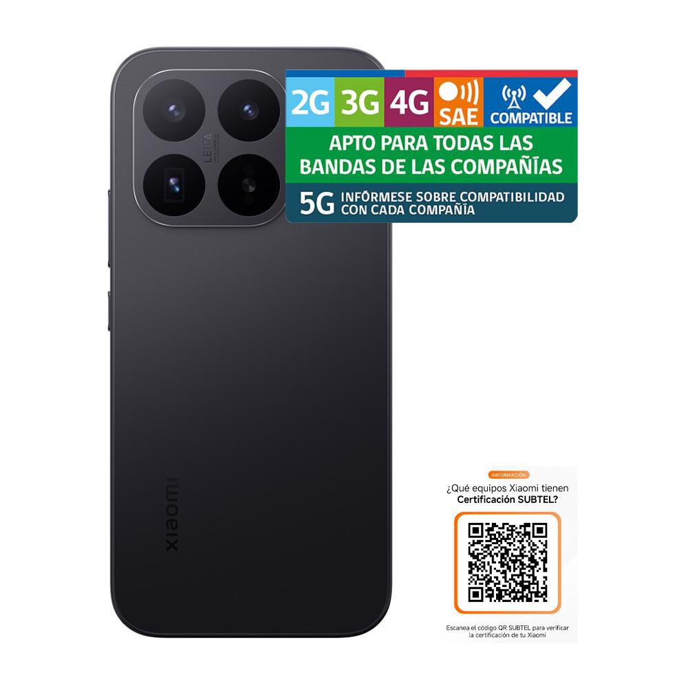 Smartphone Xiaomi 17T / 5G / 256 GB / Negro / Liberado + Parlante Sound Outdoor image number 8.0
