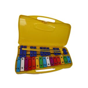 Metalofono 25 Notas Amarillo Met25yl