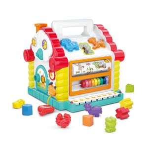 Juguete De Encaje Montessori Casita De Actividades Infantil
