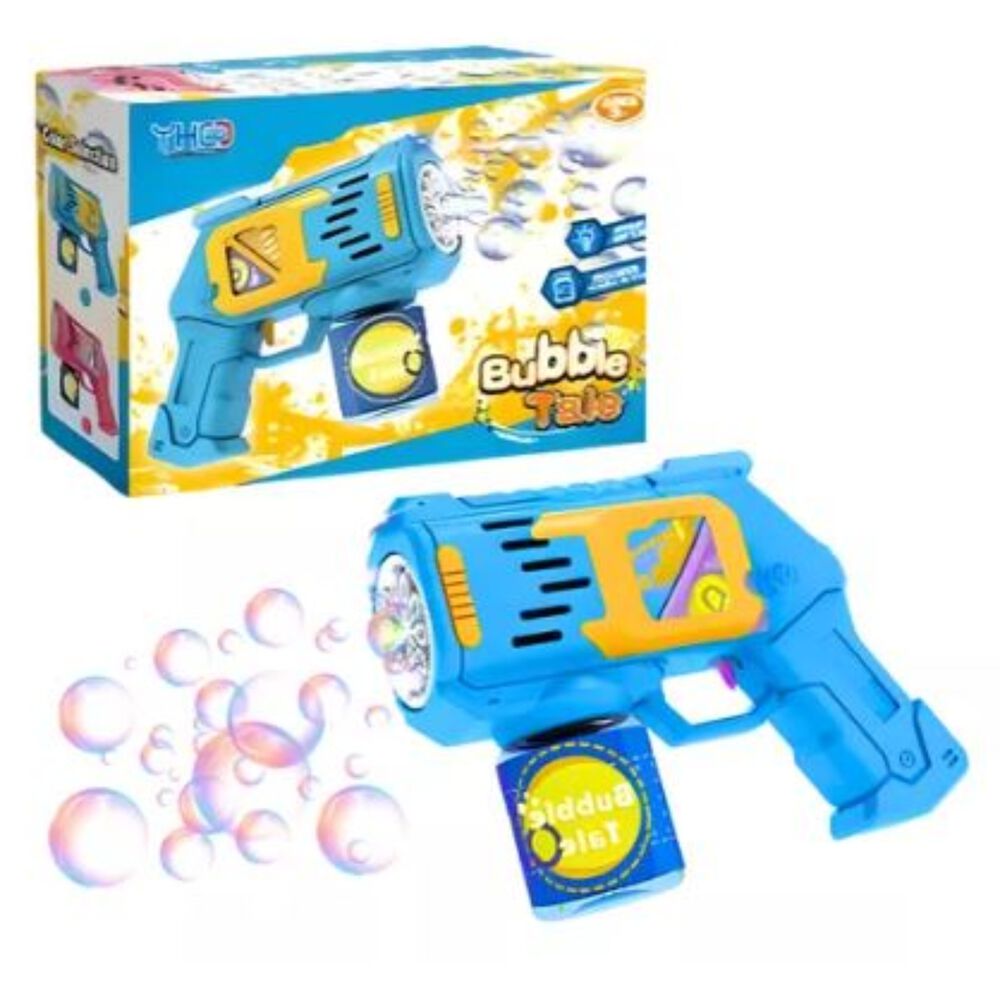 Pistola Lanza Burbujas Con Lucesazul image number 0.0