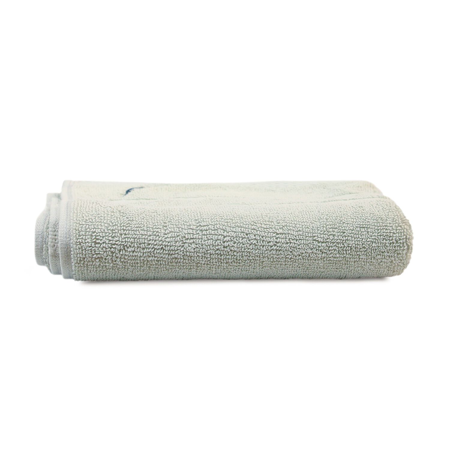 Toalla De Mano Nautica Signature Premium 100% Algod&oacute;n Gris Claro image number 2.0