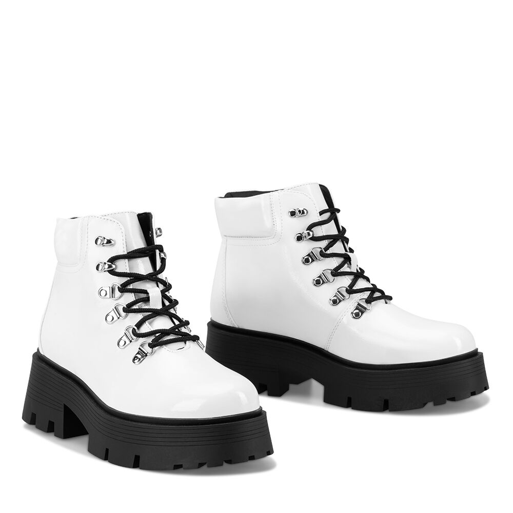Botin Mujer Lucía Blanco Weide image number 4.0