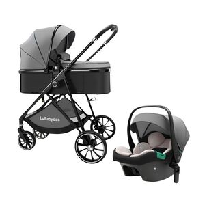 Coche Travel System Toldo 360&deg;gese Baby Gris Lubabycas