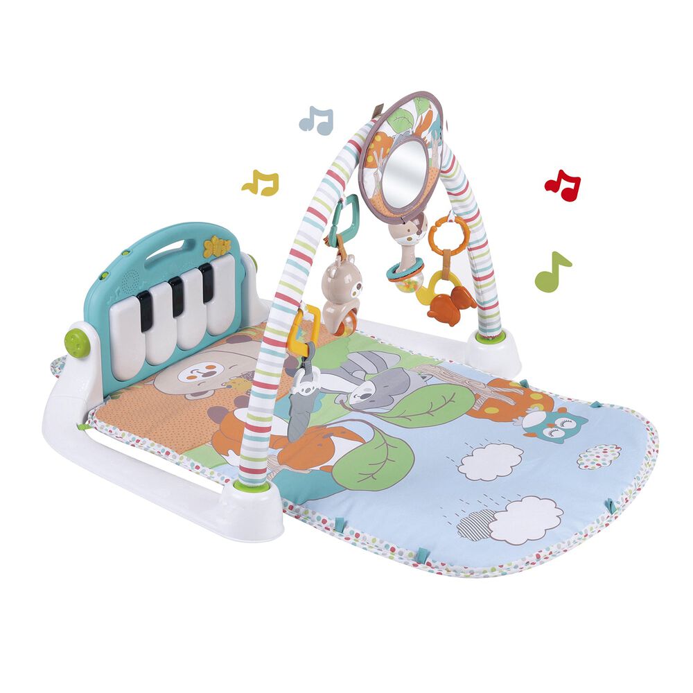 Alfombra Gimnasio Interactivo Musical Con Piano Bebé Bebesit image number 1.0