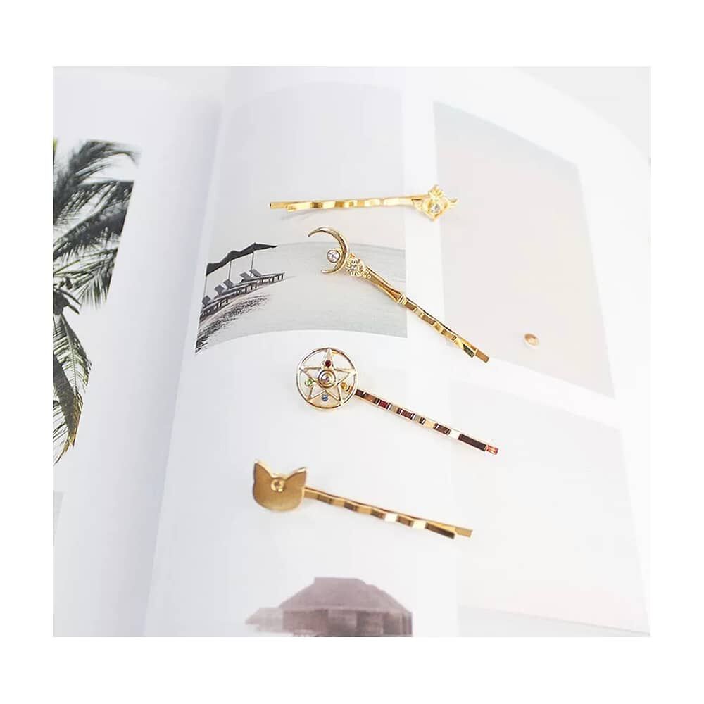 Set Pinches Horquillas Pinzas Para El Cabello Sailor Moon image number 2.0